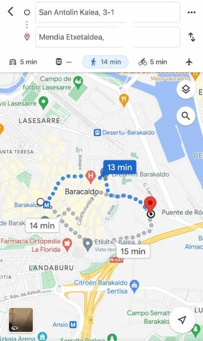 Bilbao/Barakaldo 15Min Becアパートメント エクステリア 写真